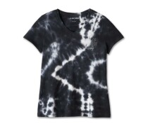 WOMEN'S TIE DYE V-NECK TEE