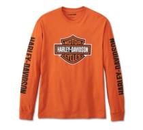 MEN'S BAR & SHIELD LONG SLEEVE TEE