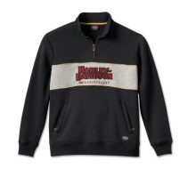 MOCKNECK-120TH,KNIT,BLACK