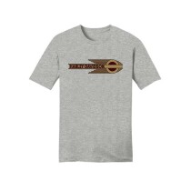 TEE-KNIT,GREY HEATHER