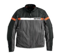 JACKET-AMALGAM,TEXTILE,TRPL VENT,GRY/BLK