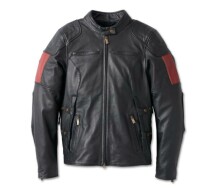 JACKET-120TH,NOSTALGIA,TRPL VNT,LTHR,BLK