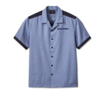 SHIRT-WOVEN,BLUE