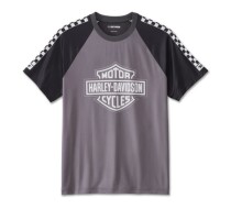 MEN'S BAR & SHIELD RAGLAN SHORT SLEEVE TEE