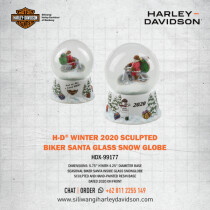 Harley-Davidson® W20 - 2020 Biker Santa Snowglobe