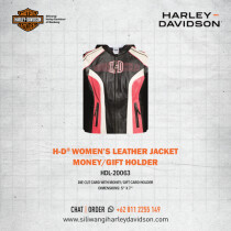 Harley-Davidson® Womens Leather Jacket - Money/Gift Holder