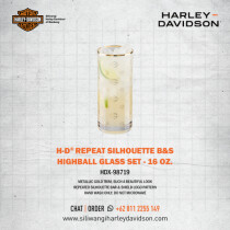 Harley-Davidson® W20 - Repeat Silhouette B&S Highball Set