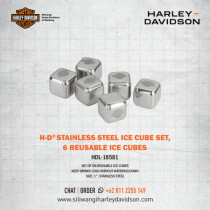 Harley-Davidson® H-D Stainless Steel Ice Cube Set