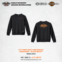 Harley-Davidson® Men's 120th Anniversary Sweatshirt - Black Beauty
