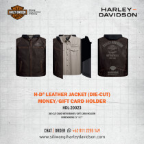 Harley-Davidson® Mens Leather Jacket - Money/GC Holder