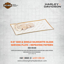Harley-Davidson® W20 - Repeat Silhouette B&S Serving Plate