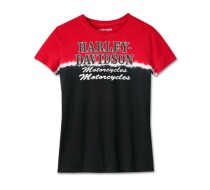 WOMEN'S RED HANDED DIP DYE TEE