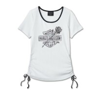 WOMEN'S ILLUMINATE BAR & SHIELD TEE