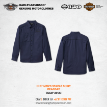 Harley-Davidson® SHIRT-WOVEN,BLUE