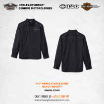 Harley-Davidson® SHIRT-WOVEN,BLACK