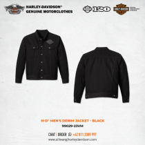 Harley-Davidson® Men's Harley Davidson Denim Jacket - Black
