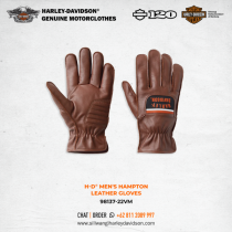 Harley-Davidson® Men's Hampton Leather Gloves