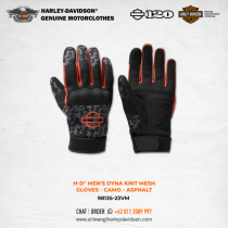 Harley-Davidson® Men's Dyna Knit Mesh Gloves - Chester