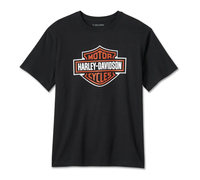 MEN'S バー & シールド T シャツ - ミディアム ヘザー 】 | Harley