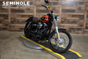 2013 Harley-Davidson<sup>®</sup> Wide Glide<sup>®</sup> Two-Tone Vivid Black with Flames thumb 1