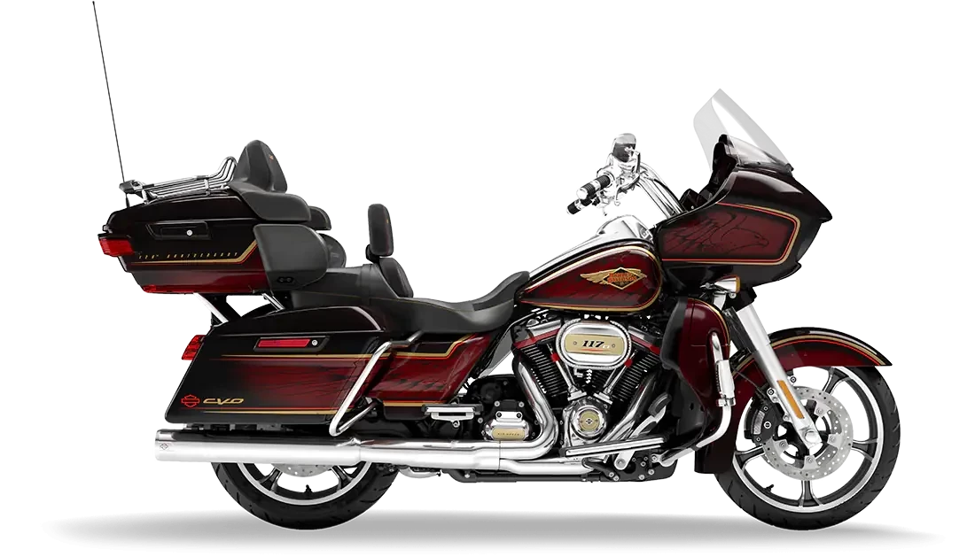 2023 Harley-Davidson<sup>®</sup> CVO™ Road Glide® LTD Anniversary Heirloom Red Fade