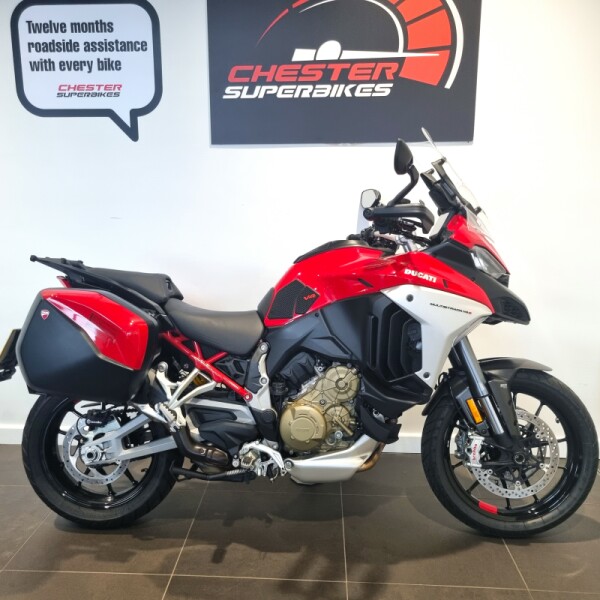 Ducati Multistrada V4S FULL - Radar & Panniers. FSH - One Private Owner. 2858 M.