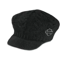 HAT-KNIT,BLACK