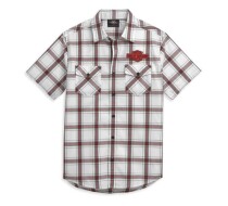 Bar & Shield Logo Slim Fit Shirt