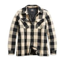 Vintage Plaid Shirt Jacket