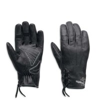 Swingback Distressed Leather Gloves