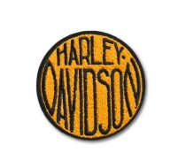 Circle Lock Up Iron-On Patch