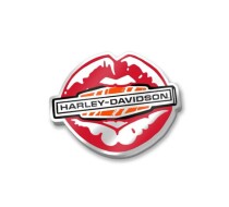 Kiss Harley Enamel Pin
