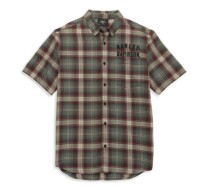 Racer Font Plaid Shirt