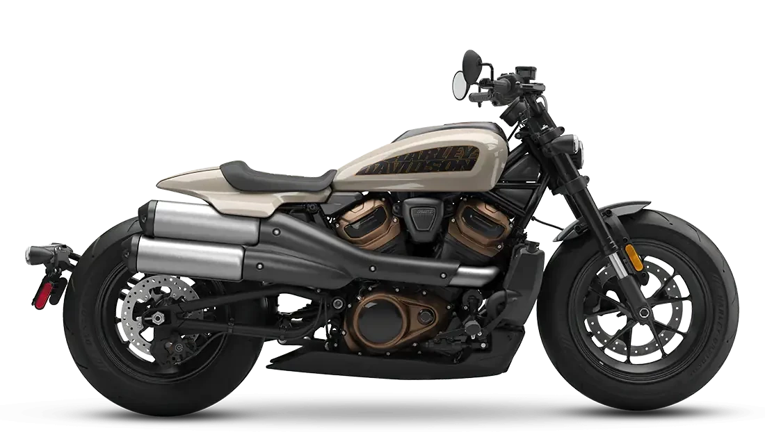 2023 Harley-Davidson<sup>®</sup> Sportster<sup>®</sup> S White Sand Pearl