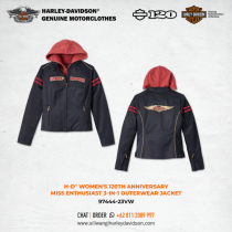 Harley-Davidson® Women's 120th Anniversary Miss Enthusiast 3-in-1