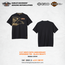 Harley-Davidson® Men's 120th Anniversary Speedbird Tee - Black Beauty