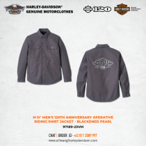 Harley-Davidson® Men's 120th Anniversary Operative Riding Shirt Jacket