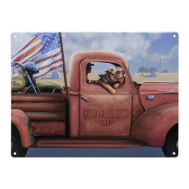 H-D Joyride Dog Tin Sign