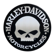 H-D Skull Tin Sign