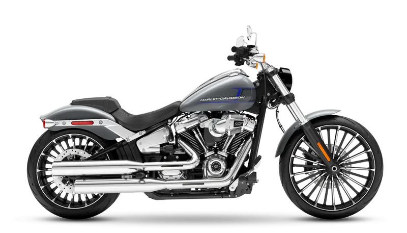 2023 Harley-Davidson<sup>®</sup> Breakout<sup>™</sup> Atlas Silver Metallic
