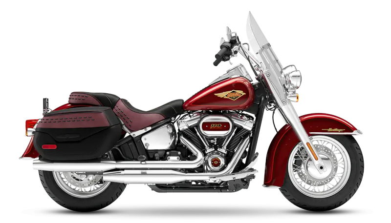 2023 Harley-Davidson<sup>®</sup> Heritage Classic Heirloom Red Fade FLHCS