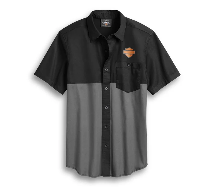 Colorblock Racing Shirt