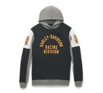 メンズ レーシングカラーブロックパーカー