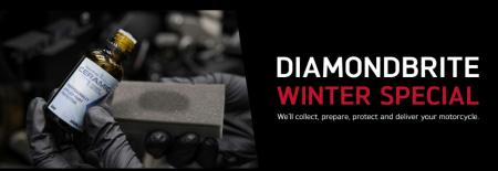 Exclusive Diamondbrite Ceramic Coating Offer at West Coast Triumph