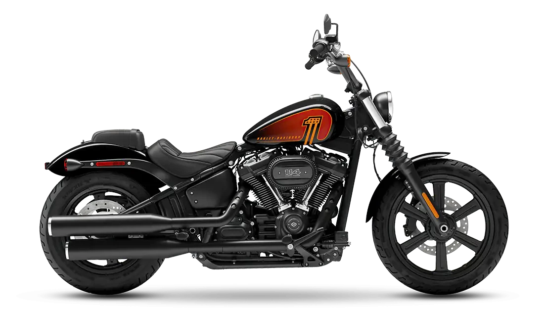 2023 Harley-Davidson<sup>®</sup> Street Bob<sup>®</sup> 114 Vivid Black