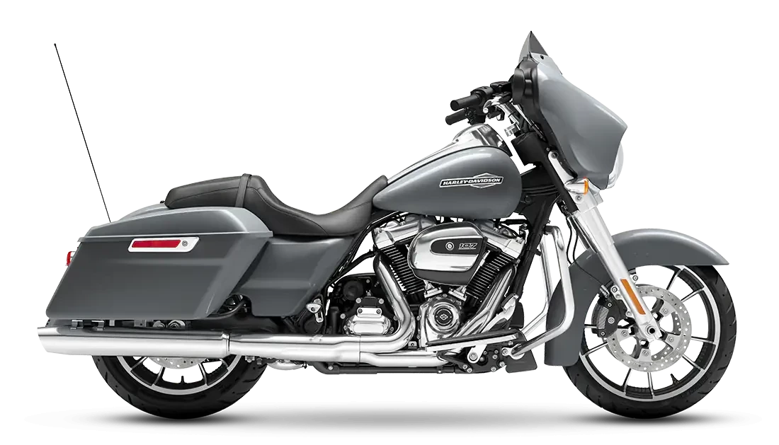 2023 Harley-Davidson<sup>®</sup> Street Glide<sup>®</sup> Atlas Silver Metallic