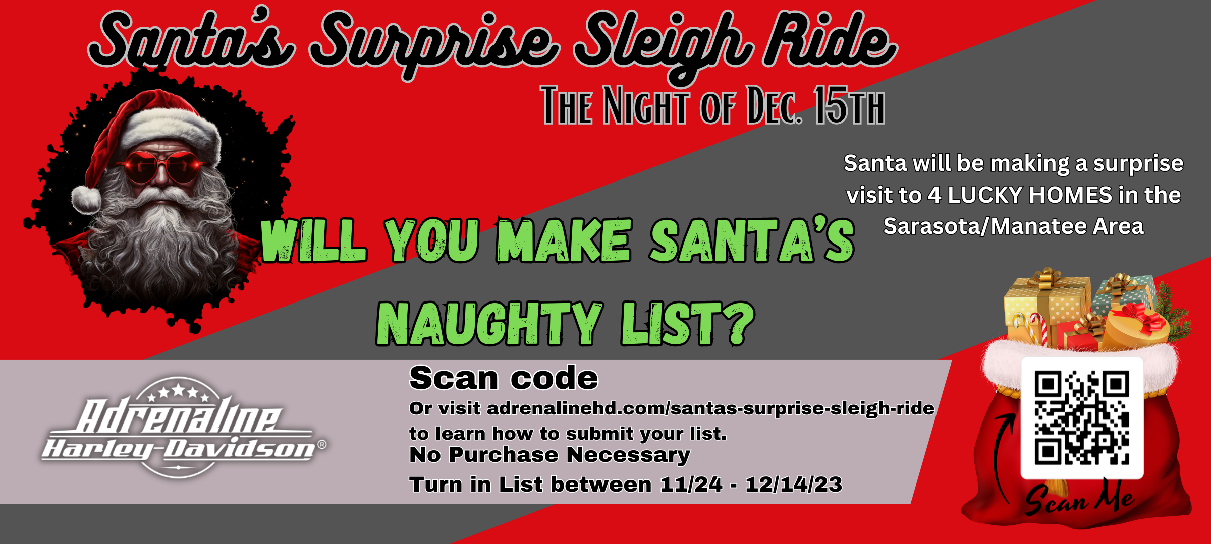 Santa's Surprise Sleigh Ride