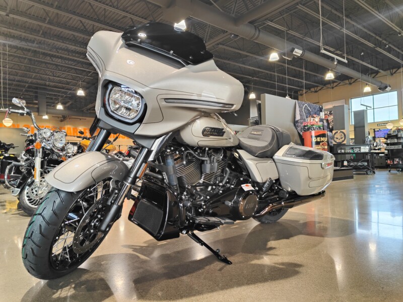 2023 Harley-Davidson<sup>®</sup> CVO™ Street Glide<sup>®</sup> Dark Platinum w/ Pinstripe