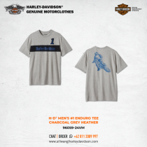 Harley-Davidson® Men's #1 Enduro Tee - Charcoal Grey Heather