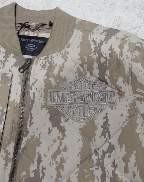 ハーレーダビットソン迷彩フード付きジャケットHarley-Davidson 純正
